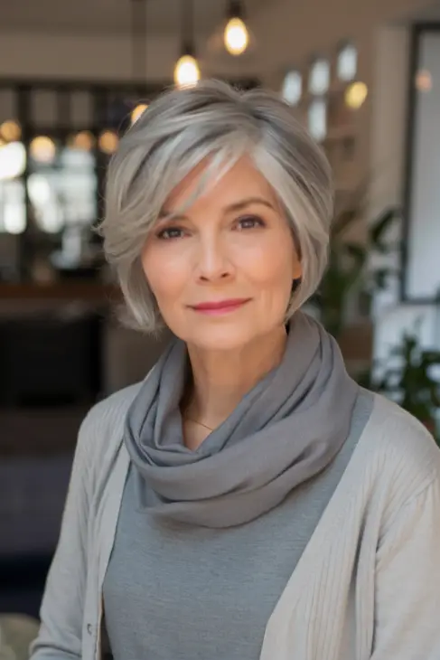 Winter Haircuts for Women Over 60: Modern Looks for Timeless Elegance