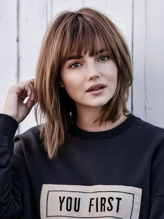 Winter Haircuts with Bangs 2024-2025: Top Trends for Every Hair Type and Length