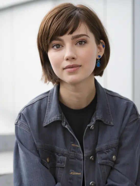 22 Best Winter Haircuts for Round Faces 2024-2025: Medium, Short, Pixie, and Layered Styles