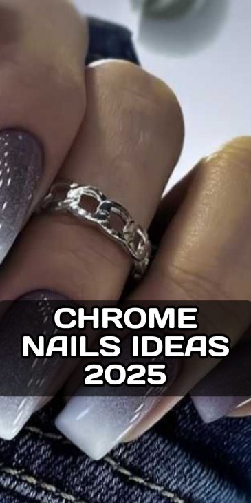 Chrome Nails Ideas 2025: A Stunning Take on Metallic Shine