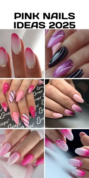 21 Pink Nail Ideas 2025: Glitter, Simple, Almond, and More for Your Perfect Look