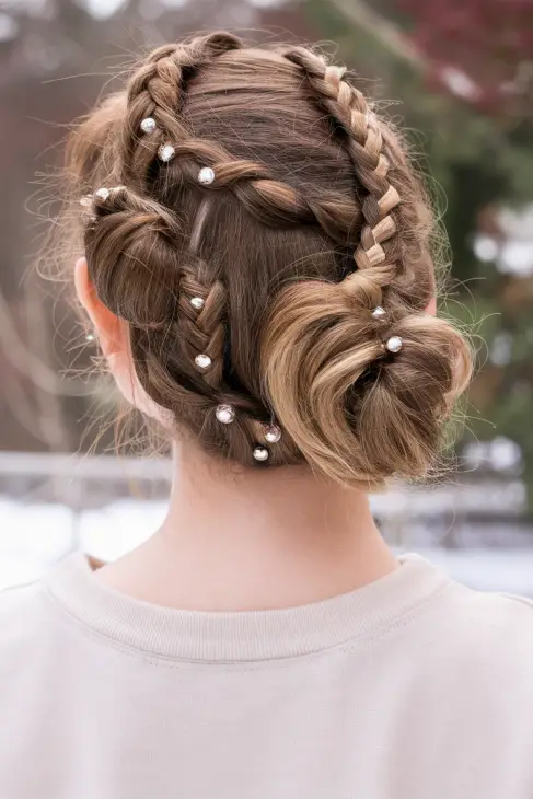 20 Cute Christmas Hairstyles for Kids, Teens, and Women to Shine This Holiday Season