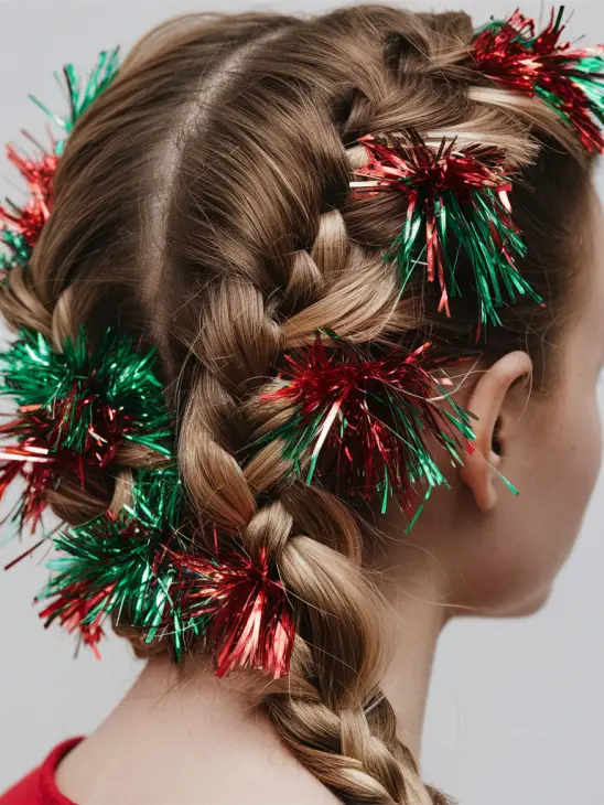 20 Festive Christmas Hair Ideas for Women, Kids, and Teens: Fun, Easy, and Stylish