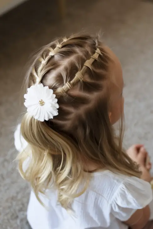 22 Trendy Kids Hairstyles for 2025 – Easy Braids, Cute Buns, and Fun Hair Ideas