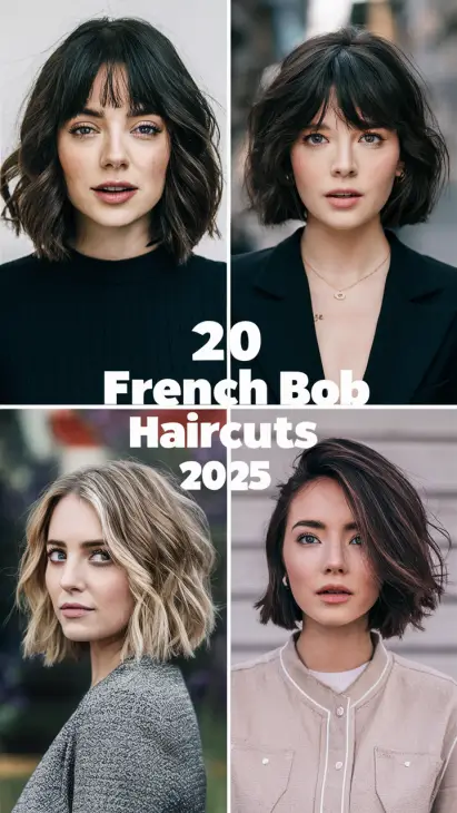 French Bob Haircuts 2025: Trends and Styles for a Chic Look