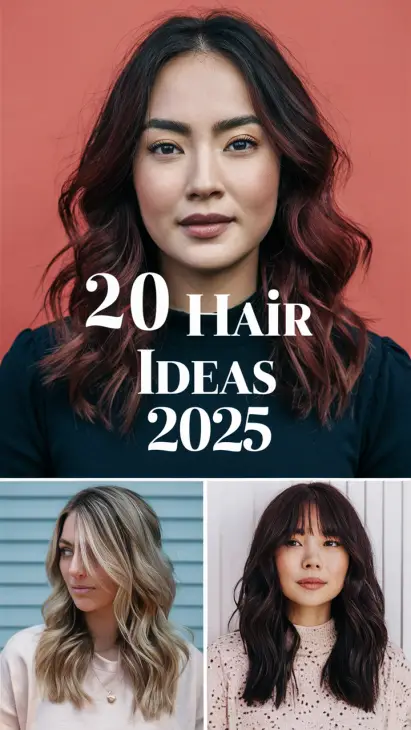 20 Hair Color Ideas 2025: Stunning Trends for Brunettes, Blondes, and Short Hair