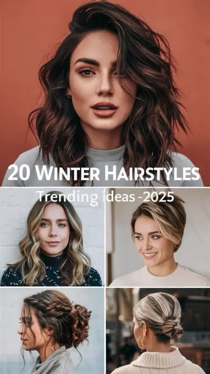 20 Trending Winter Hairstyles for 2024-2025: Fresh Looks for the Cold Season