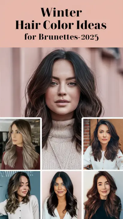 Winter Hair Color Ideas for Brunettes 2024-2025: Fresh Looks to Transform Your Style