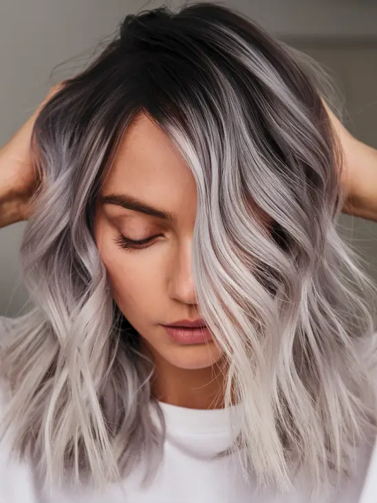 20 Stunning Hair Color Ideas for Graying Hair: Highlights, Brunettes, and Low-Maintenance Styles