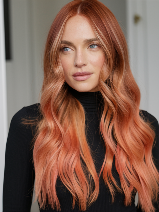 Peach Hair Color 2025: Vibrant Ideas for a Trendy Look