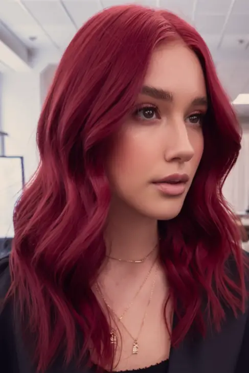 20 Gorgeous Wine Red Hair Color Ideas for Brunettes to Try in 2025