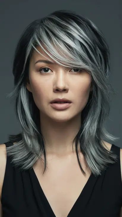 20 Stunning Hair Color Ideas for Graying Hair: Highlights, Brunettes, and Low-Maintenance Styles