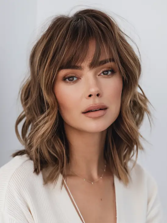 20 Trendy Face Framing Layers with Bangs: Perfect Hairstyles for 2025