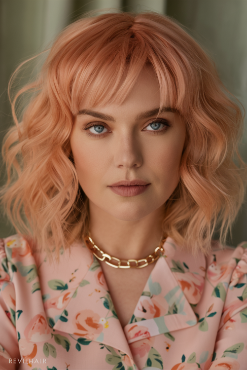 Peach Hair Color 2025: Vibrant Ideas for a Trendy Look