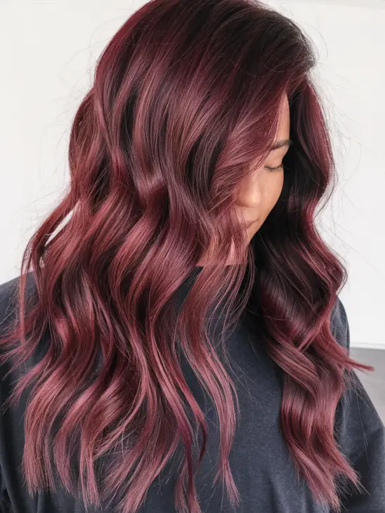 Black Cherry Hair Colors for a Bold 2025 Look