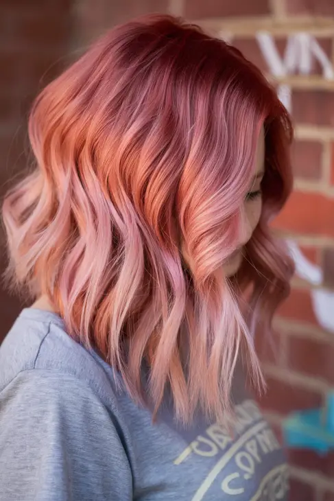 Peach Hair Color 2025: Vibrant Ideas for a Trendy Look