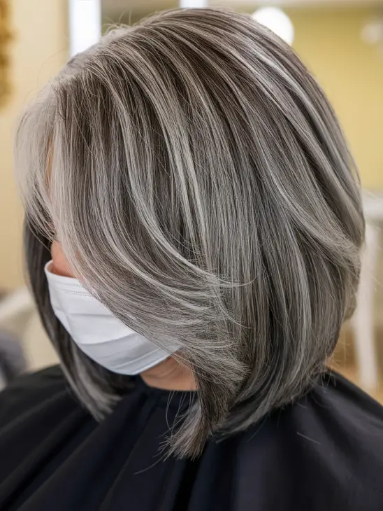 20 Stunning Hair Color Ideas for Graying Hair: Highlights, Brunettes, and Low-Maintenance Styles