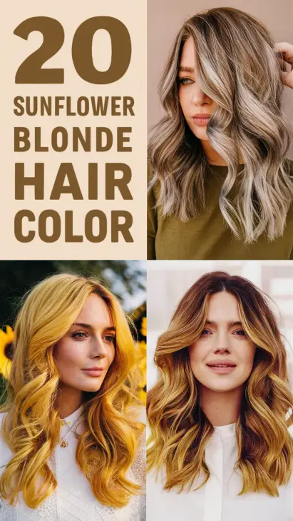 Sunflower Blonde Hair Color 2025: Bright and Beautiful Styles for a Radiant Look