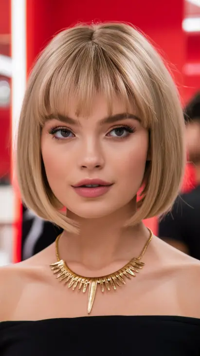 20 Bangs Ideas for Round Faces in 2025: Trendy Styles and Styling Tips