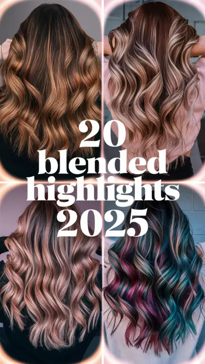 20 Stunning Blended Highlight Ideas for Every Hair Type in 2025