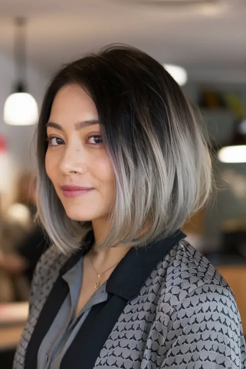 20 Stunning Hair Color Ideas for Graying Hair: Highlights, Brunettes, and Low-Maintenance Styles