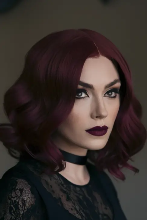 Black Cherry Hair Colors for a Bold 2025 Look