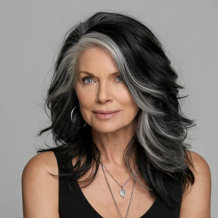 20 Stunning Hair Color Ideas for Graying Hair: Highlights, Brunettes, and Low-Maintenance Styles