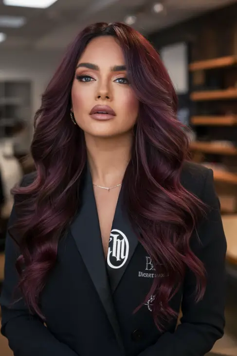 Black Cherry Hair Colors for a Bold 2025 Look