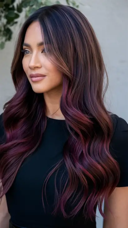 Black Cherry Hair Colors for a Bold 2025 Look