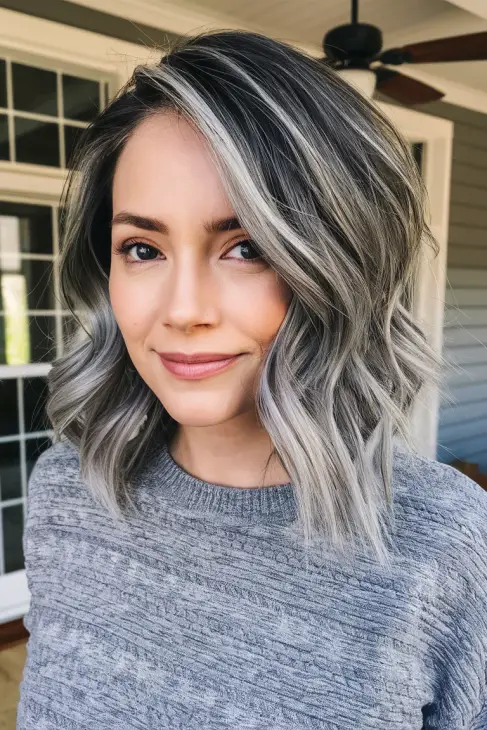 20 Stunning Hair Color Ideas for Graying Hair: Highlights, Brunettes, and Low-Maintenance Styles