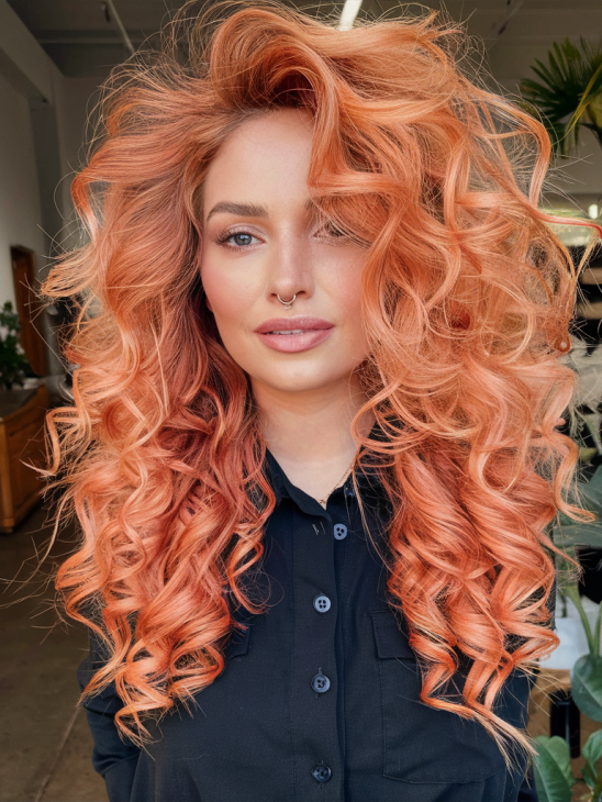 Peach Hair Color 2025: Vibrant Ideas for a Trendy Look