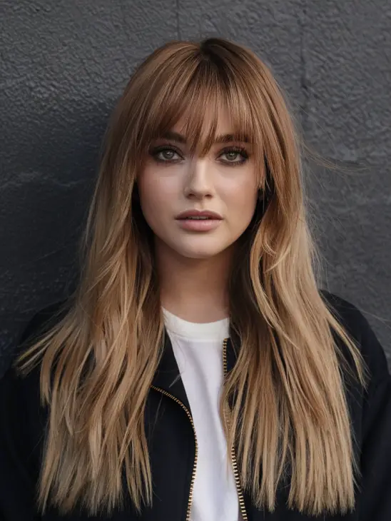 20 Gorgeous Curtain Bangs Long Hair Ideas: Perfect Styles for Every Hair Type and Face Shape