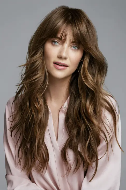 20 Gorgeous Curtain Bangs Long Hair Ideas: Perfect Styles for Every Hair Type and Face Shape