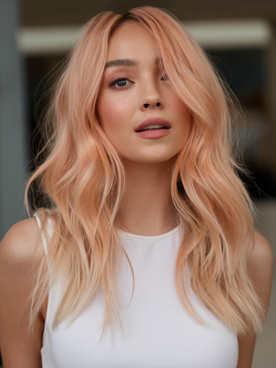 Peach Hair Color 2025: Vibrant Ideas for a Trendy Look