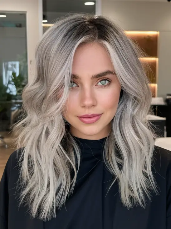 20 Stunning Hair Color Ideas for Graying Hair: Highlights, Brunettes, and Low-Maintenance Styles