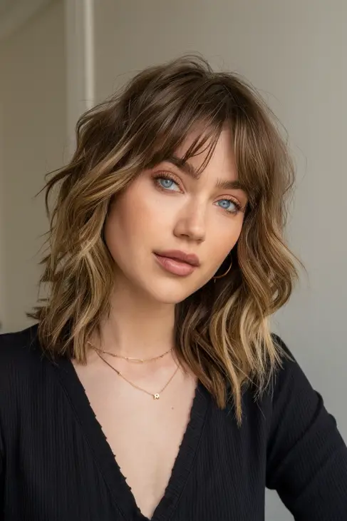 20 Trendy Face Framing Layers with Bangs: Perfect Hairstyles for 2025