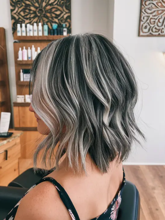 20 Stunning Hair Color Ideas for Graying Hair: Highlights, Brunettes, and Low-Maintenance Styles