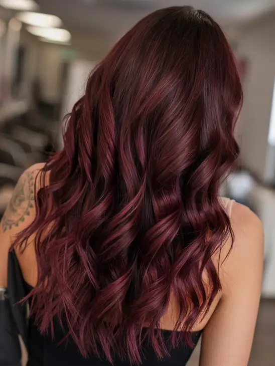 Black Cherry Hair Colors for a Bold 2025 Look