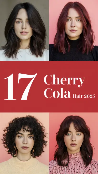 Cherry Cola Hair Color: Bold and Beautiful for 2025