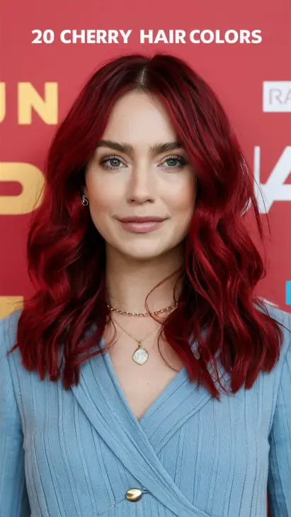 20 Stunning Cherry Hair Colors for 2025: Trends for Every Style and Skin Tone