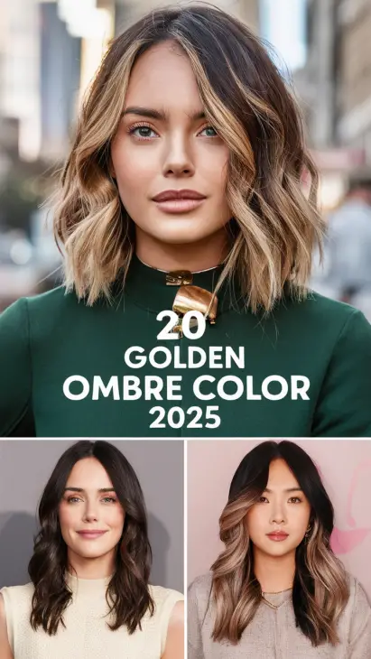 Top 20 Golden Ombre Hair Color Ideas for a Radiant Look in 2025