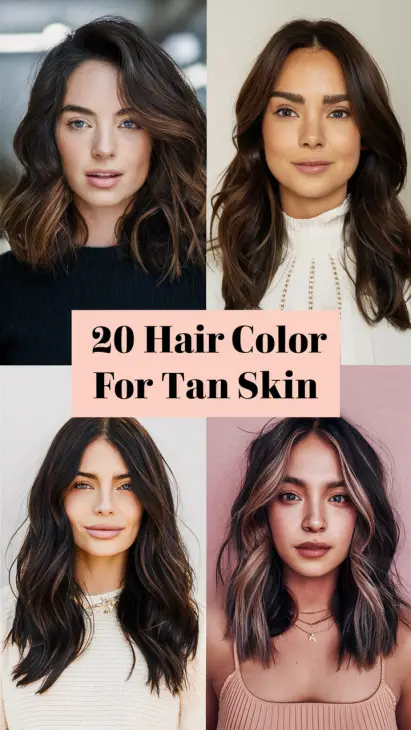 How to Choose the Perfect Hair Color for Tan Skin: Top Picks