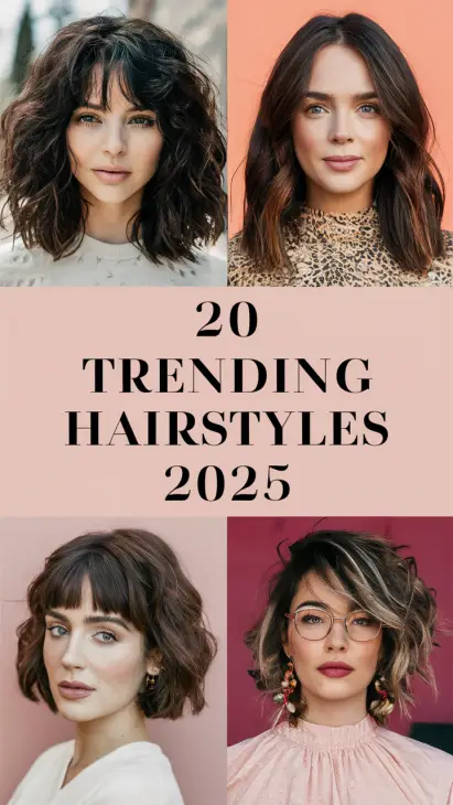 Trending Hairstyles for 2025: Chic and Modern Ideas for All