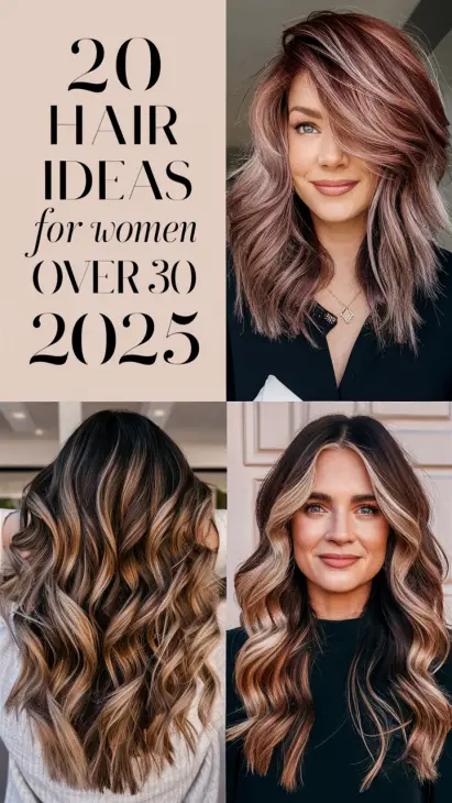 20 Stunning Hair Color Ideas for Women Over 30 in 2025 – Trends, Styles