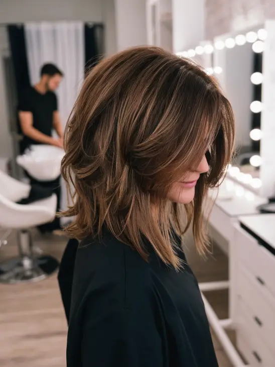 21 Trendy Haircuts for Medium Hair: Layers, Bangs, and Face-Framing