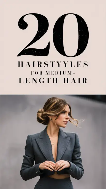 20 Stunning Hairstyles for Medium Length Hair: Easy, Formal, and Everyday