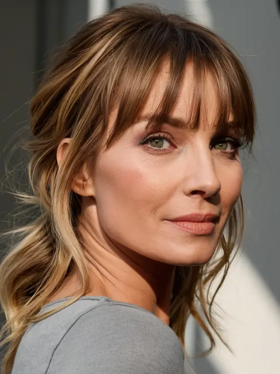 The Elegance of French Fringe Bangs: Timeless Inspiration for Every Hair Type