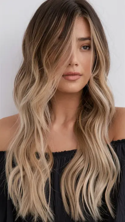 20 Gorgeous Face Framing Layers Long Hair Ideas: Bangs, Blowouts