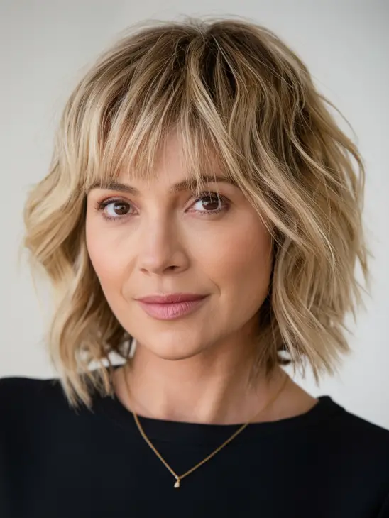 21 Trendy Ideas for Wispy Bangs with Layers