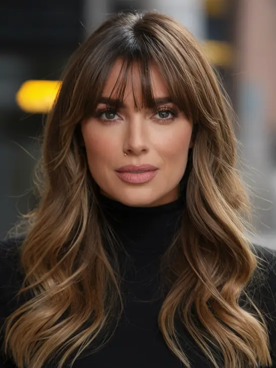 20 Stylish Long Layered Hair Ideas: Face-Framing, Bangs, and More